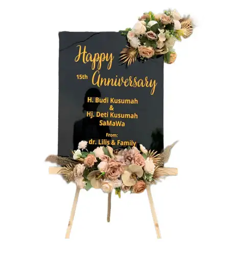 Papan Bunga Akrilik Dradahblumbang
