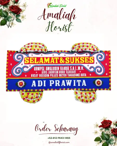 Papan Bunga Ucapan Selamat Dradahblumbang
